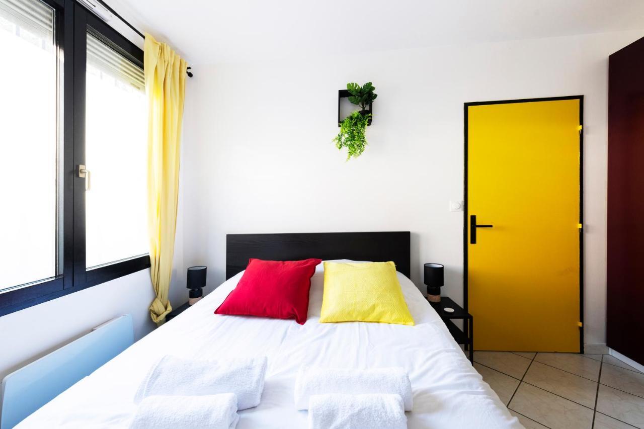 Appartement Entier - Le Mondrian - 1Ch Check-In 24H 빌뢰르반 외부 사진