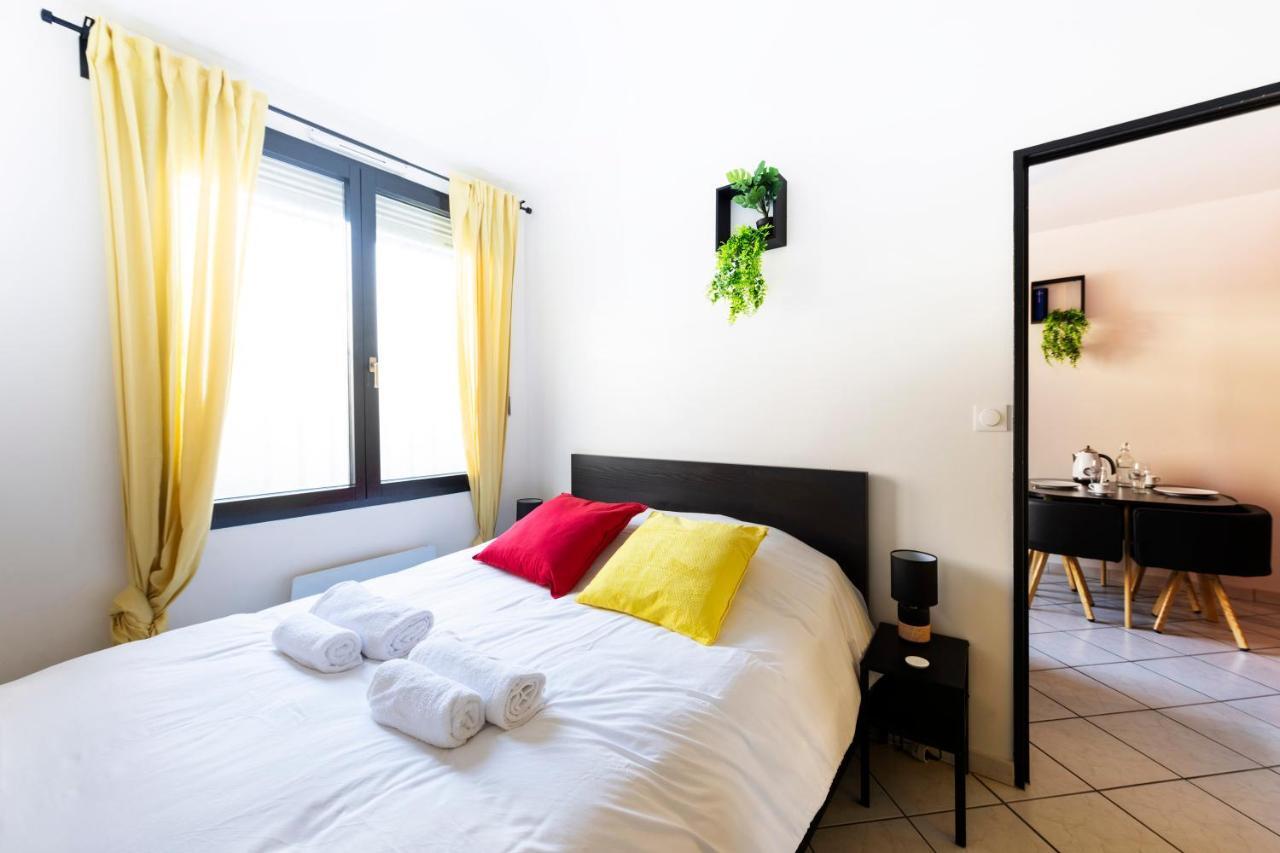 Appartement Entier - Le Mondrian - 1Ch Check-In 24H 빌뢰르반 외부 사진