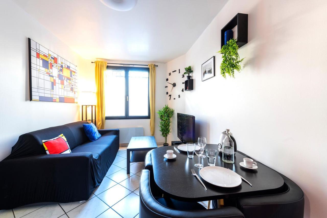Appartement Entier - Le Mondrian - 1Ch Check-In 24H 빌뢰르반 외부 사진